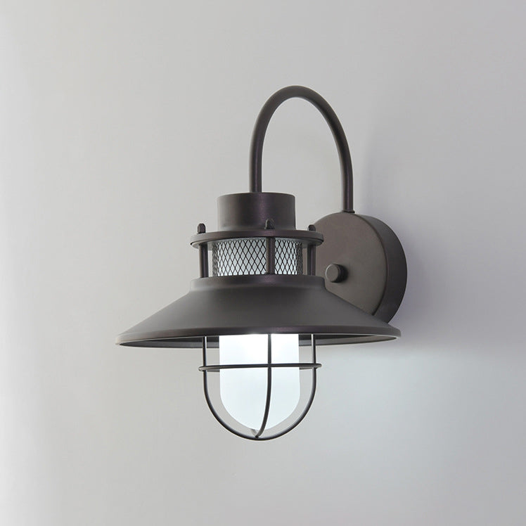 Outdoor Waterproof Iron Body 1-Light Outdoor Wall Sconce Lamp | Stornfield