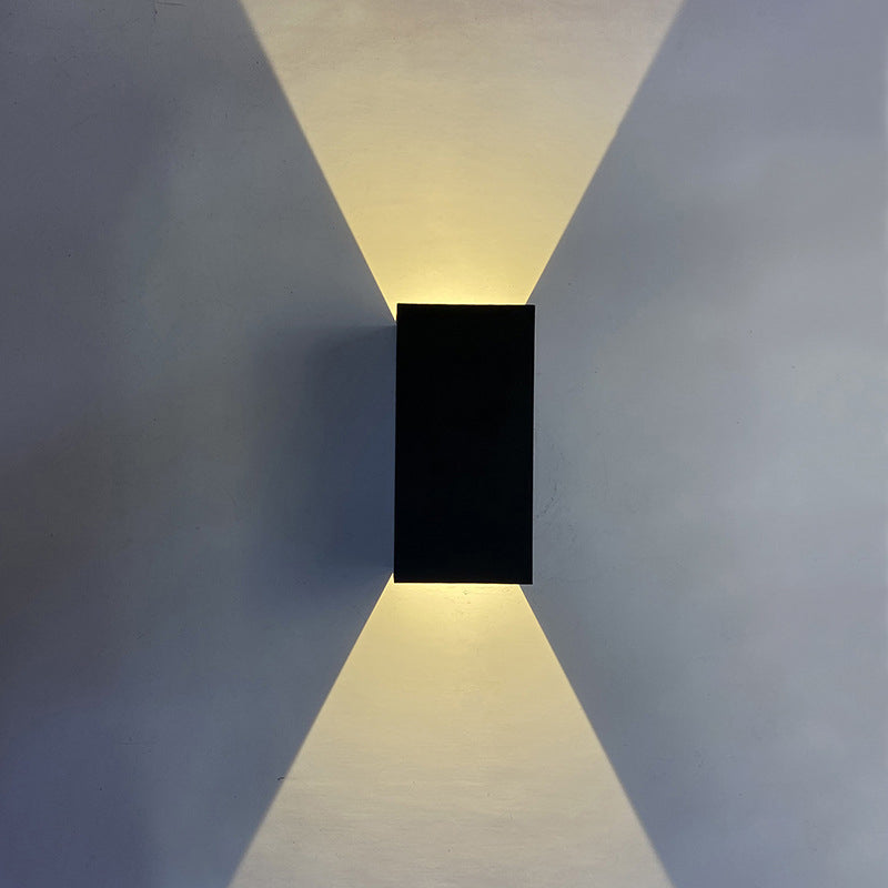 Modern Smart Square APP Dimming Waterproof LED Wall Sconce Lamp | Stornfield
