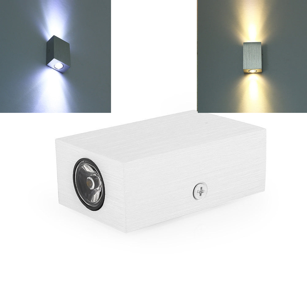 Modern Simplicity Waterproof Aluminum Cubic LED Wall Sconce Lamp For Outdoor Patio | Stornfield