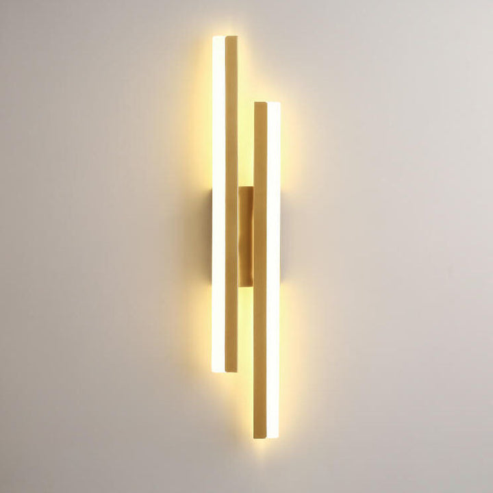 Stornfield | LuxLine Modern LED Wall Light | Minimalist Design | Iron & Acrylic | Dimmable Light
