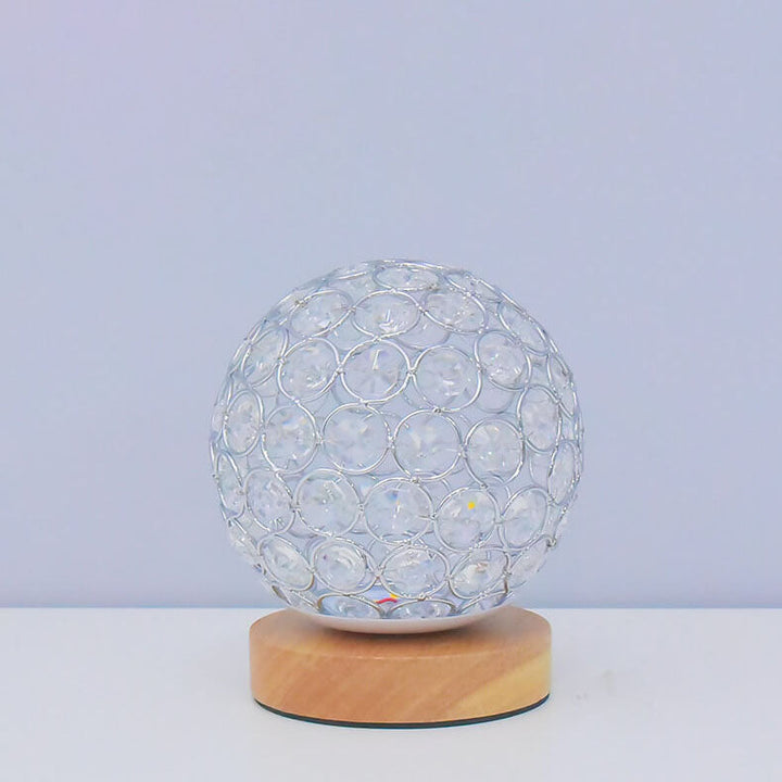 Stornfield | Modern Minimalist USB Rechargeable Round LED Table Lamp