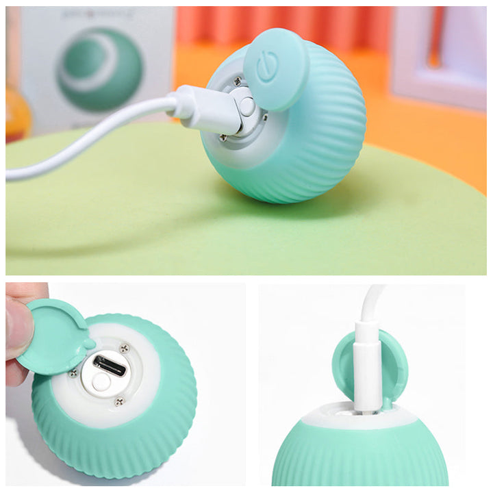 Intelligent Electric Self-Rolling Cat Toy Ball | Stornfield