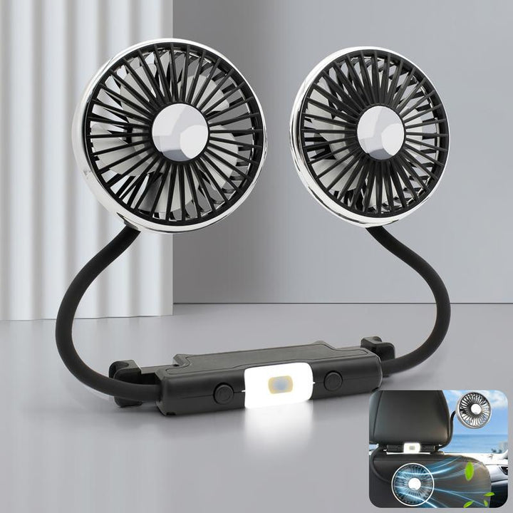Summer Dual-Head USB Hose Fan | Stornfield
