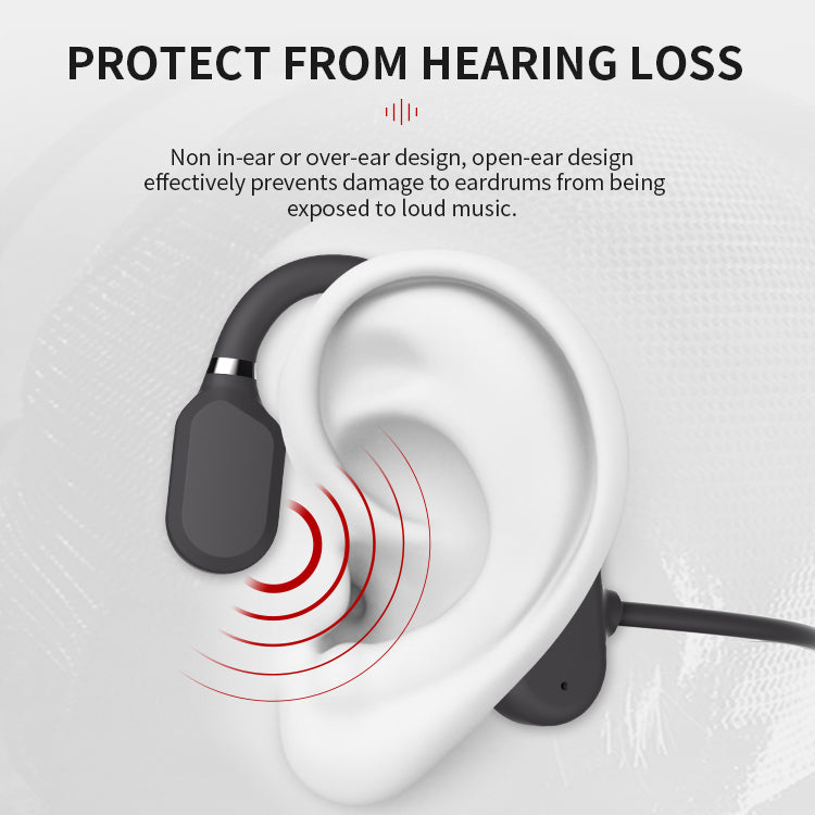 Stornfield | Nouveaux écouteurs à conduction osseuse étanches stéréo Bluetooth sans fil