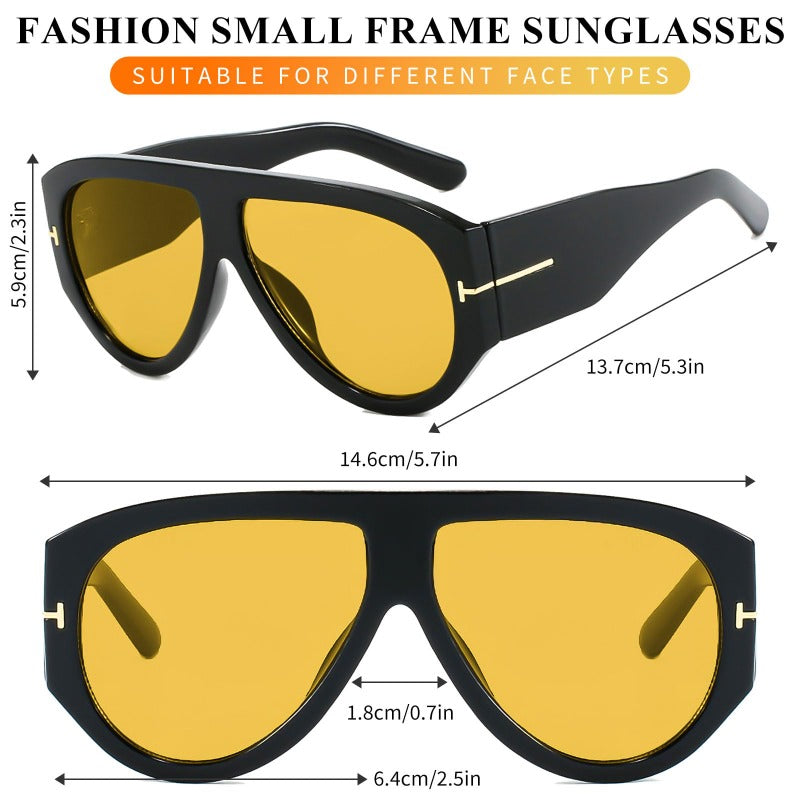 Stornfield Oversized UV400 Aviator Sunglasses