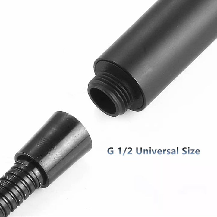 Shower head with 5 functions - black | Stornfield