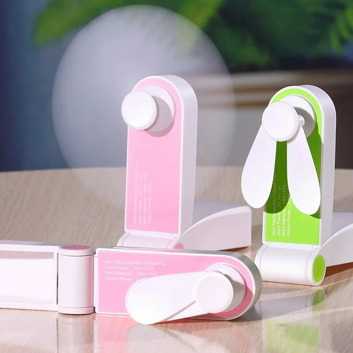 Compact Rechargeable Handheld Fan | Stornfield