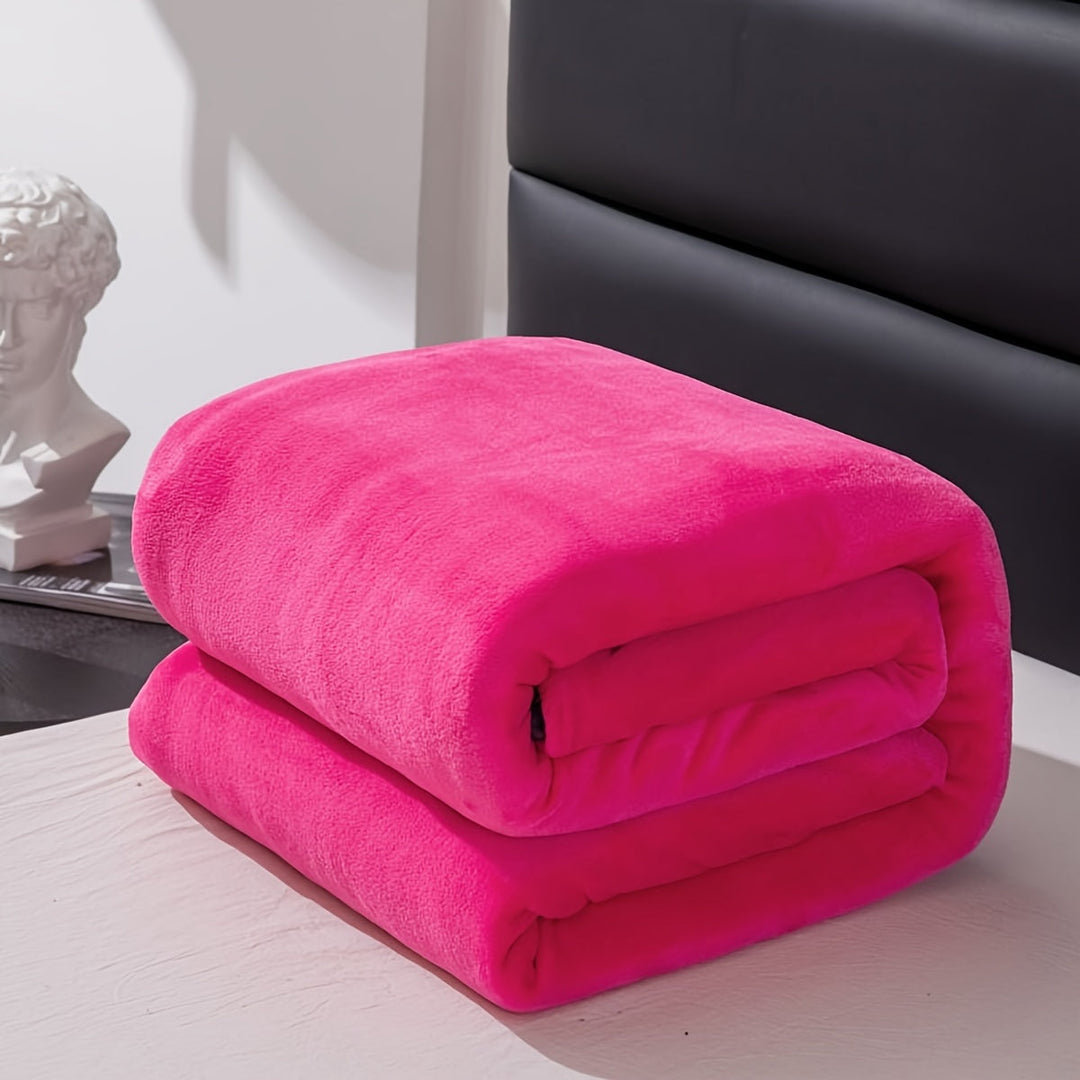 Stornfield | Soft and Warm Grey Flannel Blanket for All Seasons