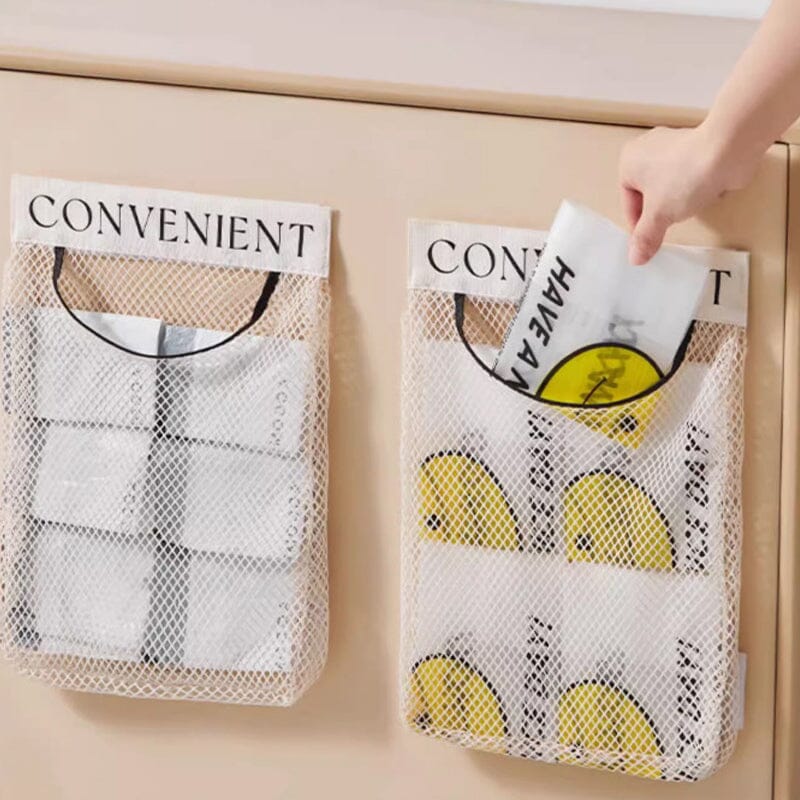 Multi-purpose Hanging Storage Mesh Bag (2 pcs) | Stornfield