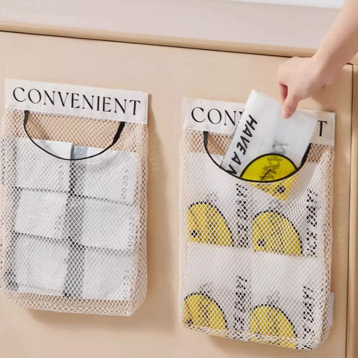 Multi-purpose Hanging Storage Mesh Bag (2 pcs) | Stornfield