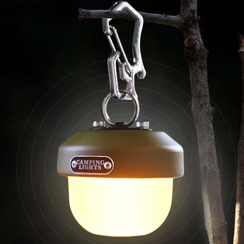 Contemporary Creative Waterproof Orb Metal PC LED Camping Outdoor Light For Outdoor Patio | Stornfield