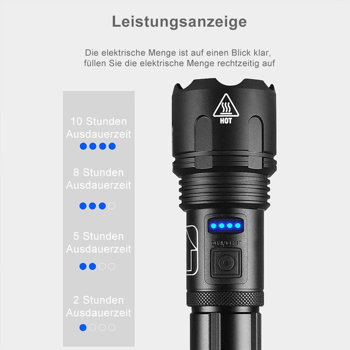 Stornfield | Waterproof Military Laser Flashlight