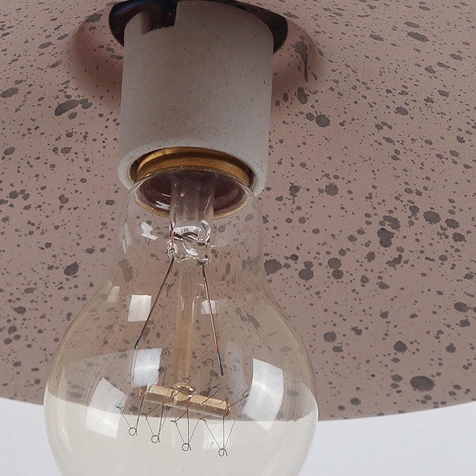 Contemporary Industrial Waterproof Metal Plate Bowl 1-Light Wall Sconce Lamp For Outdoor Patio | Stornfield
