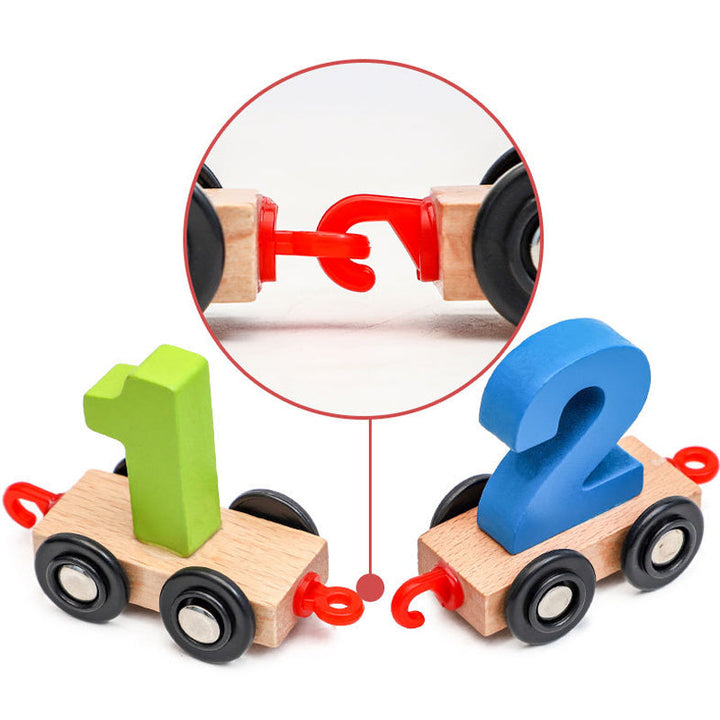 Stornfield Wooden Digital Pull Toy