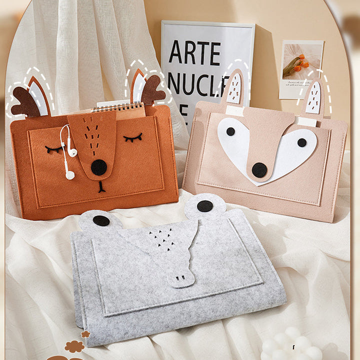 Hanging bag for nightstand storage | Stornfield