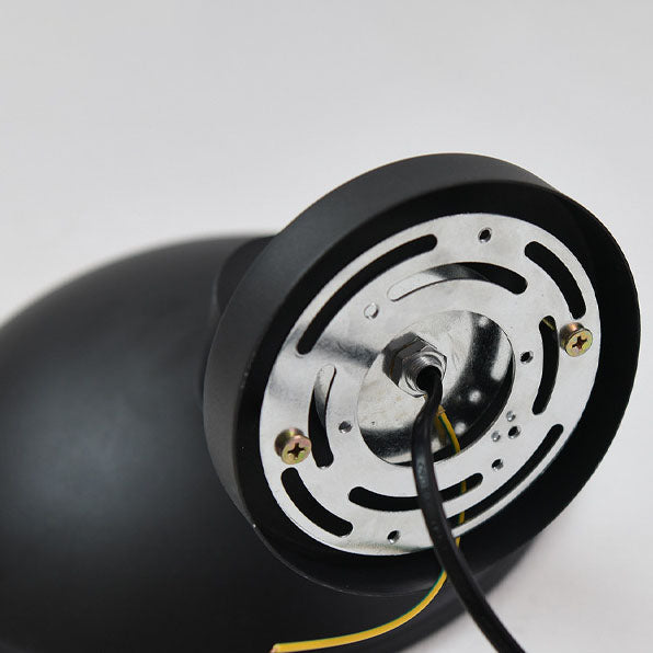 Modern Minimalist Waterproof Round Iron 1-Light Wall Sconce Lamp For Outdoor Patio | Stornfield