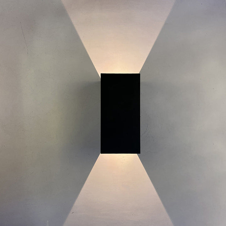 Modern Smart Square APP Dimming Waterproof LED Wall Sconce Lamp | Stornfield