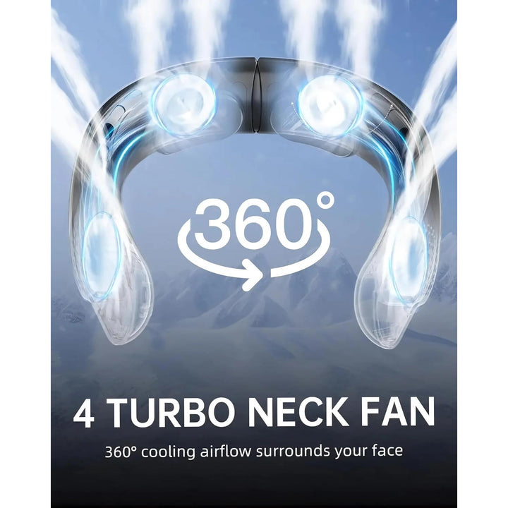 Portable Neck Fan with Rechargeable Cooling for Outdoor Sports | Stornfield