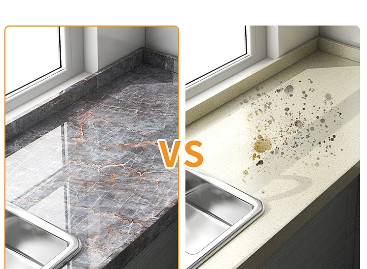 MarbraGuard – Self-adhesive oil-resistant kitchen film Stornfield