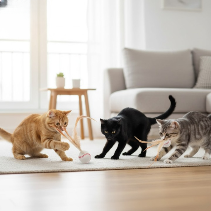 FetherSprint — Unleash the wild hunter in your cat with silent play fun! | Stornfield