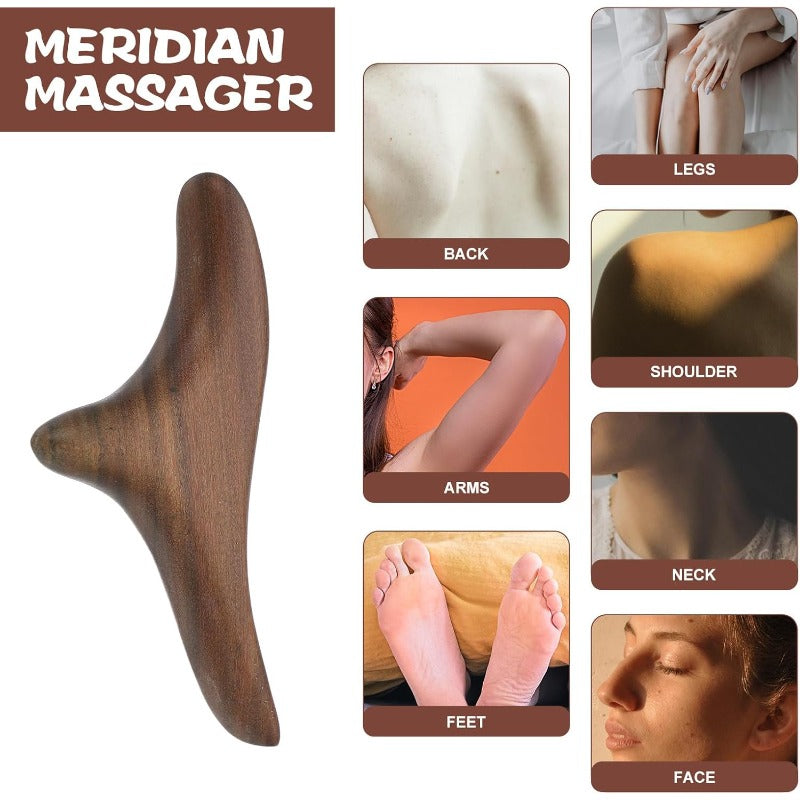 Natural Wood Foot Massager Stornfield