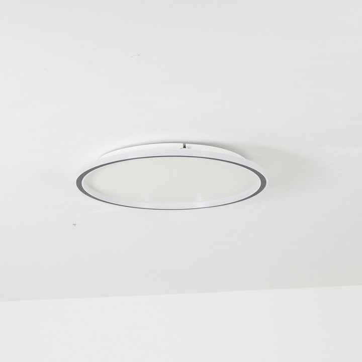 LunaNova - Modern LED Ceiling Light Metal/Acrylic for Living and Bedroom, Stornfieldack/White Design | Stornfield
