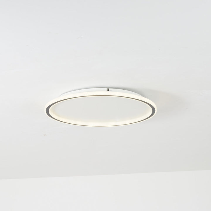 LunaNova - Modern LED Ceiling Light Metal/Acrylic for Living and Bedroom, Stornfieldack/White Design | Stornfield