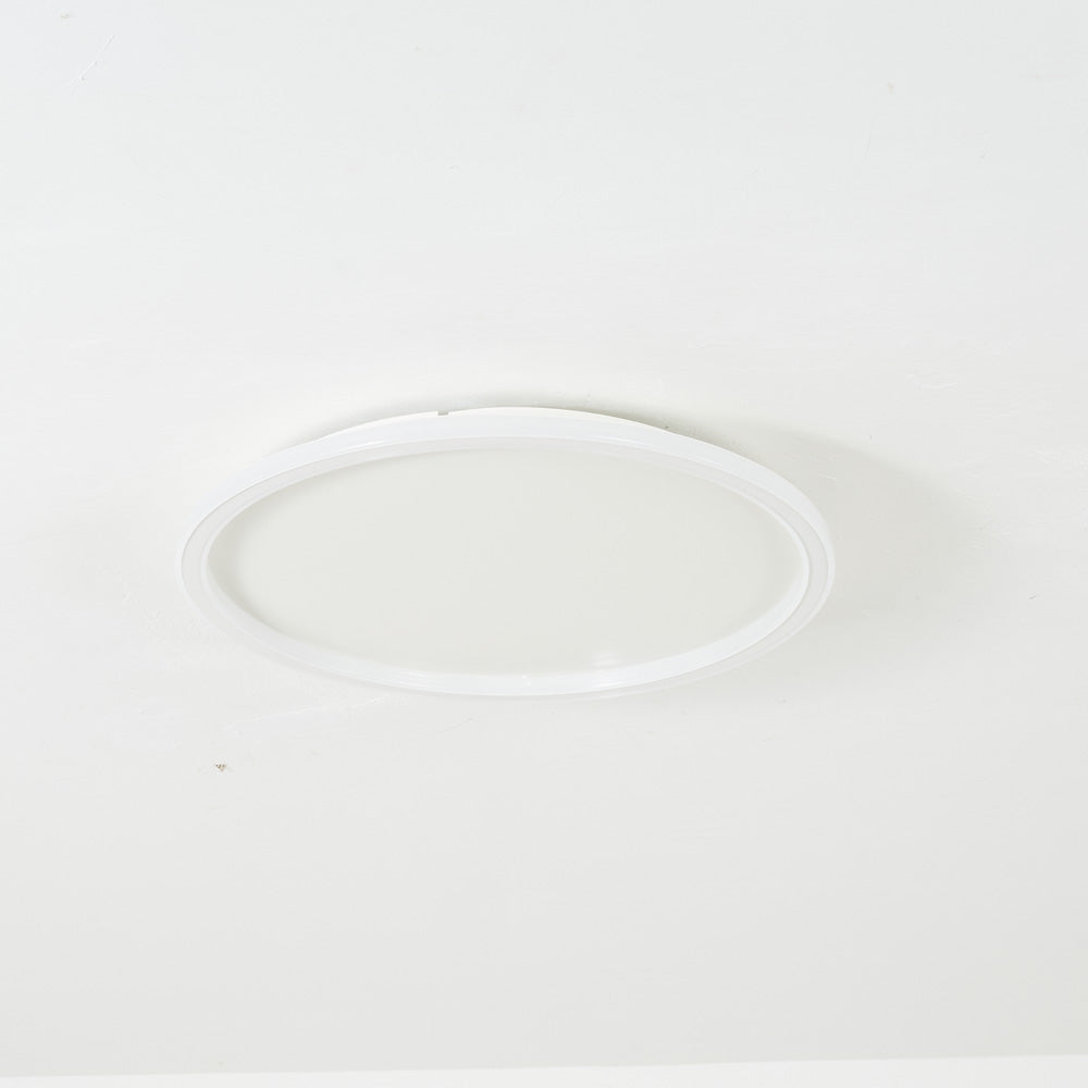 LunaNova - Modern LED Ceiling Light Metal/Acrylic for Living and Bedroom, Stornfieldack/White Design | Stornfield