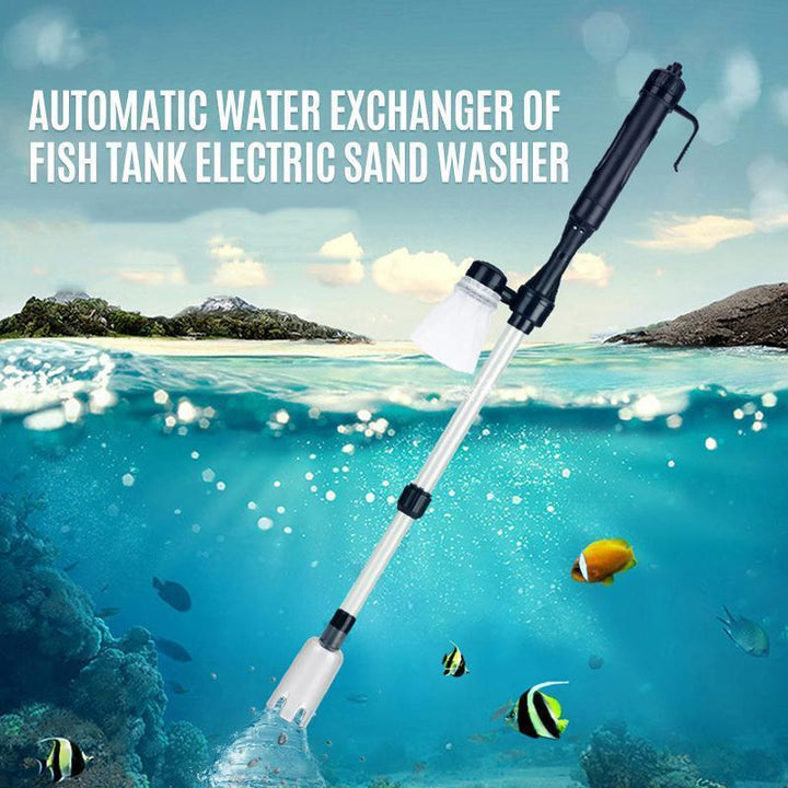 Automatic water exchanger of fish tank electric sand washer | Stornfield