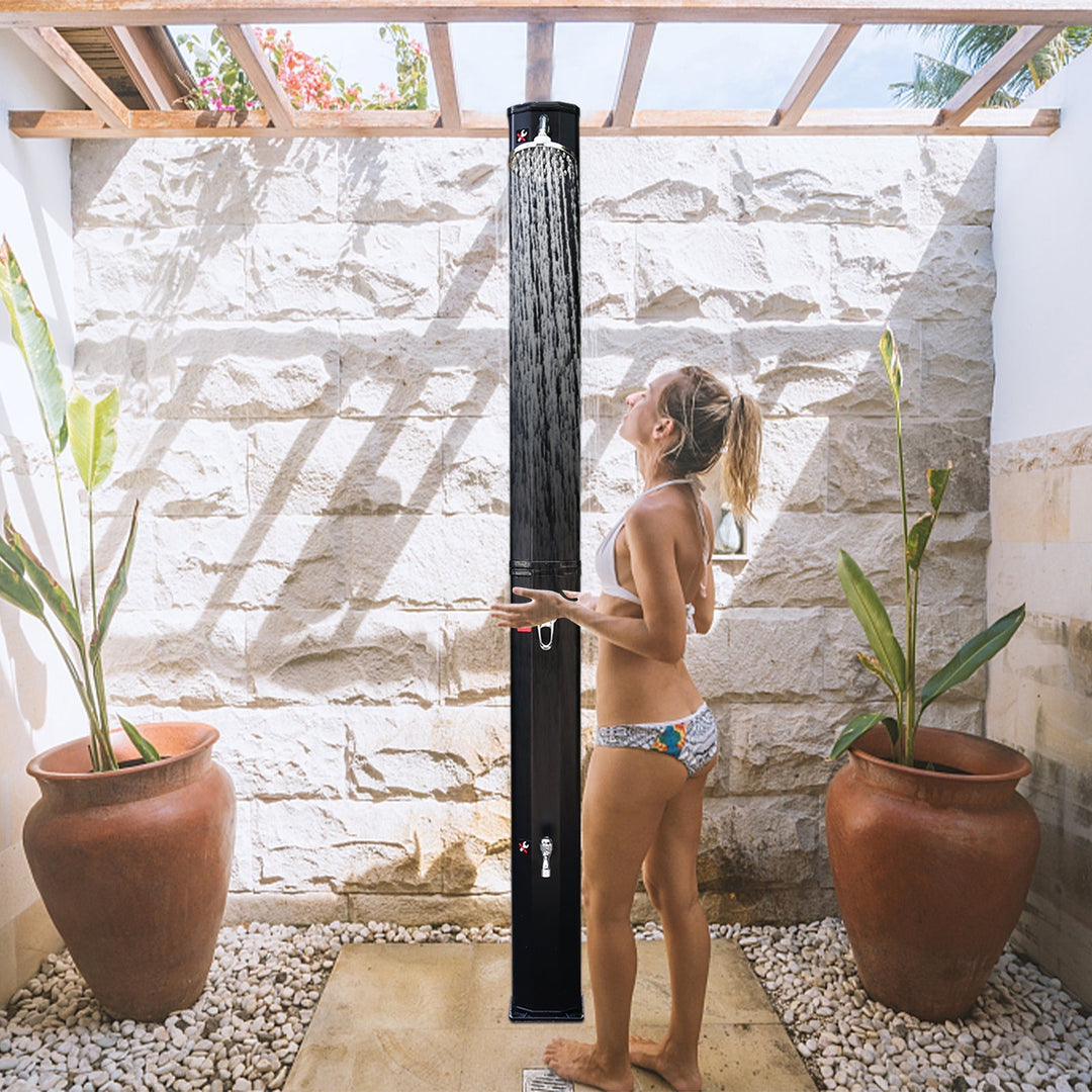Solar shower 35L garden shower incl. protective cover | Stornfield