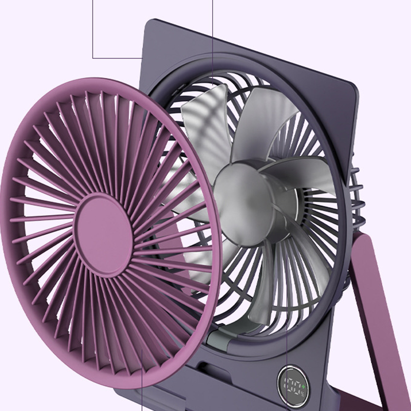 USB portable fan with battery – Quiet and rechargeable | Stornfield