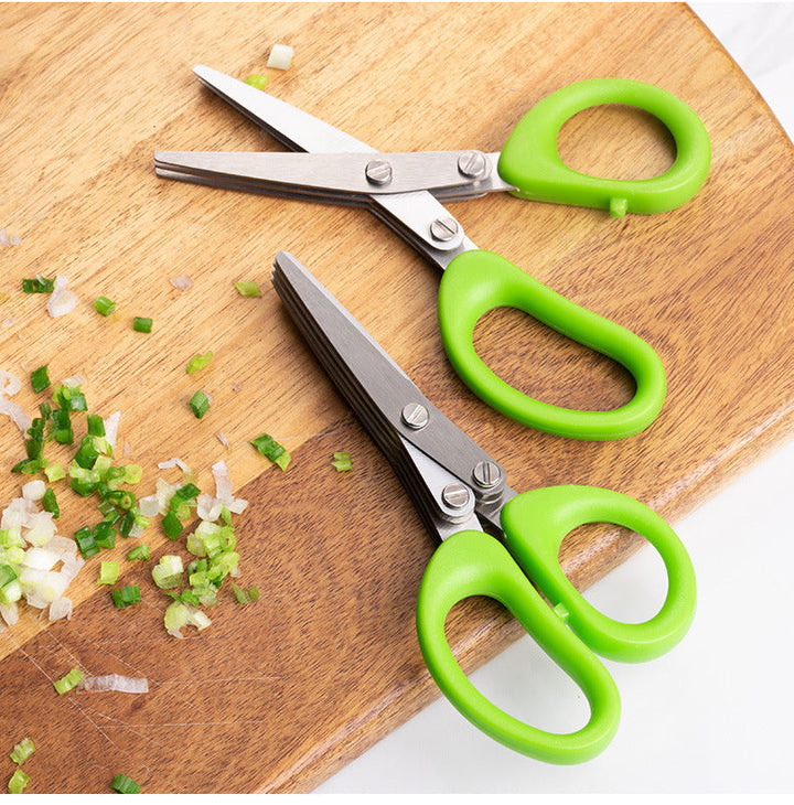 Multifunctional stainless steel kitchen scissors. | Stornfield
