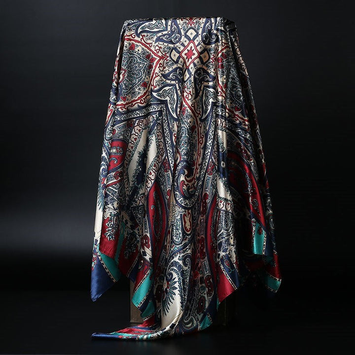 Stornfield | Large Square Scarf Silk ScarfSimulation Versatile Scarf Scarf