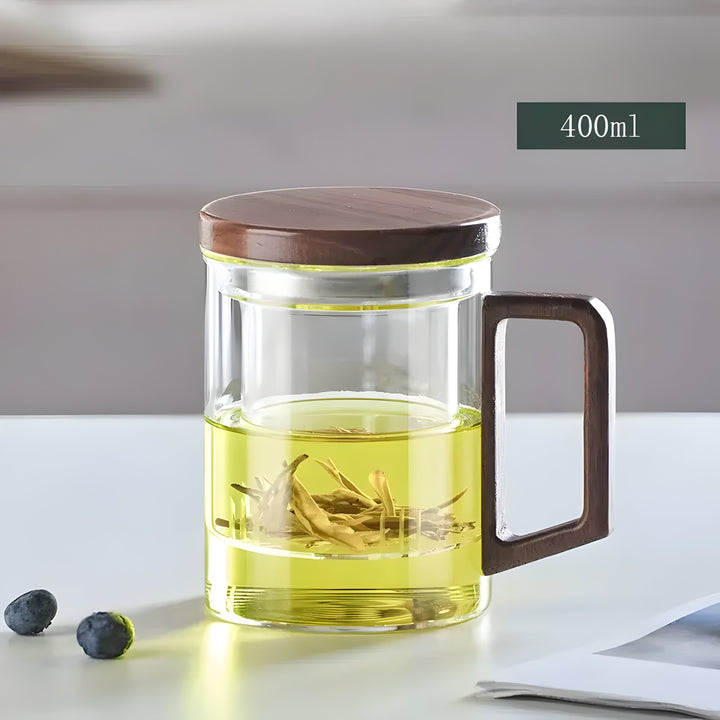 ArtisanBrew Cup – Heat-resistant glass tea cup | Stornfield