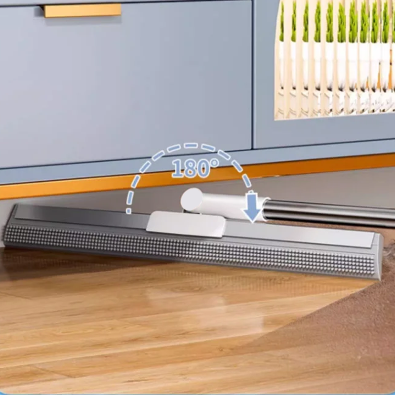 Floor wiper with rubber lip & TPE bristles | Stornfield
