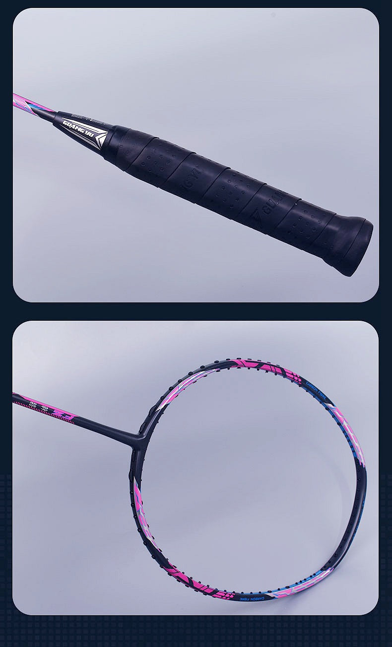 Stornfield | Offensive Badminton Racket with 32lb Secondary Carbon Fiber Reinforcement