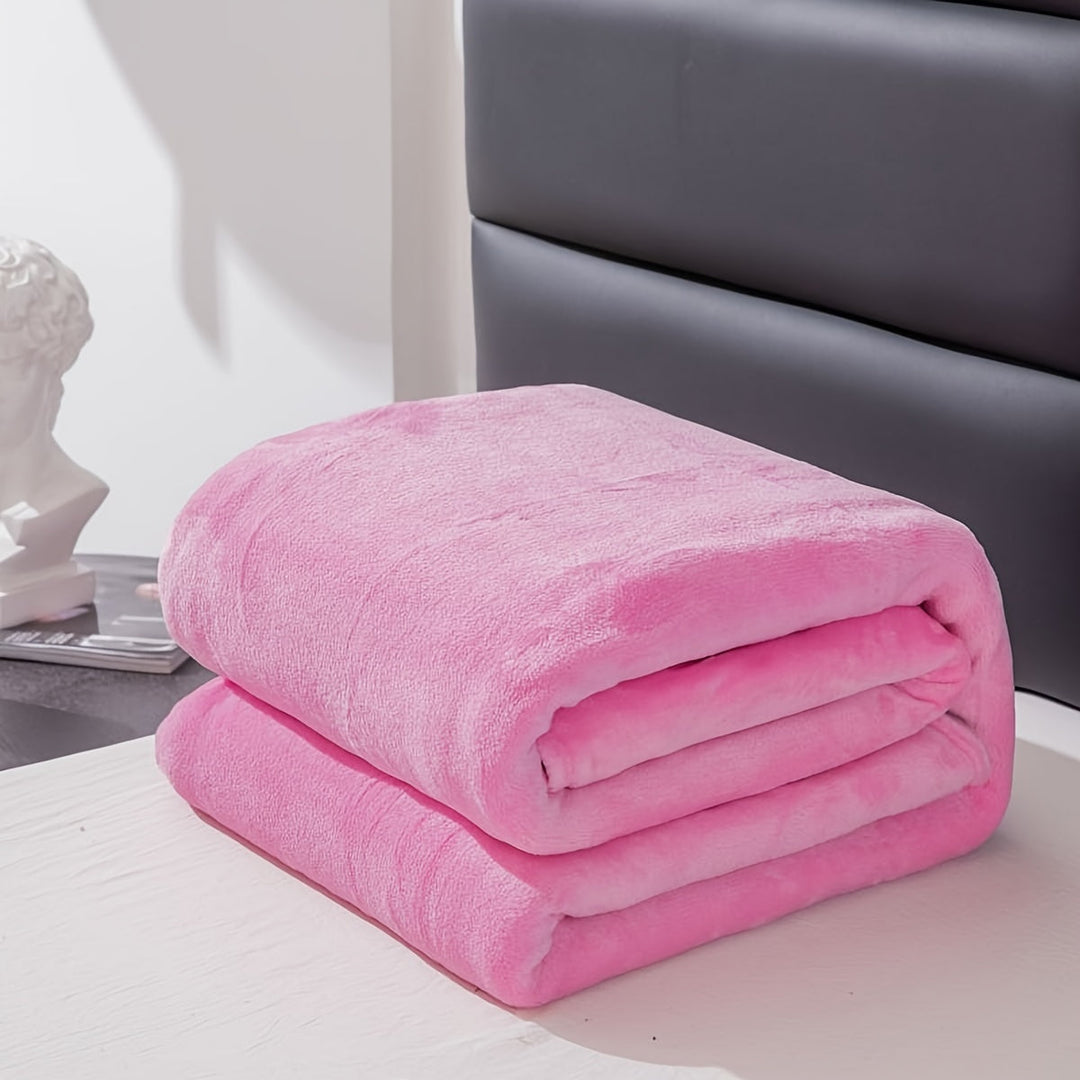 Stornfield | Soft and Warm Grey Flannel Blanket for All Seasons