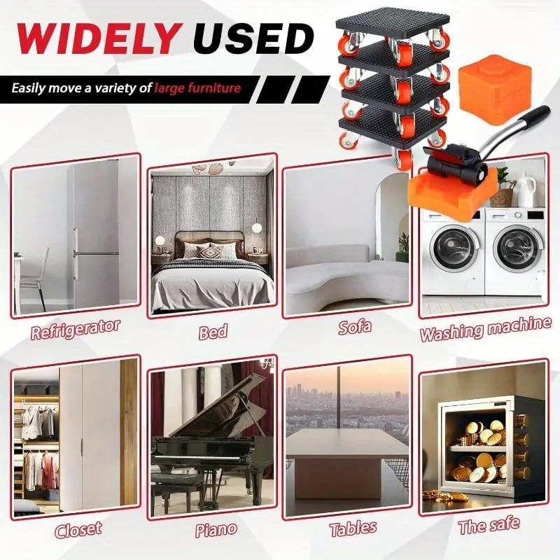 GlideMate — Heavy furniture moving made easy – Back-friendly, scratch-free and stress-free! | Stornfield