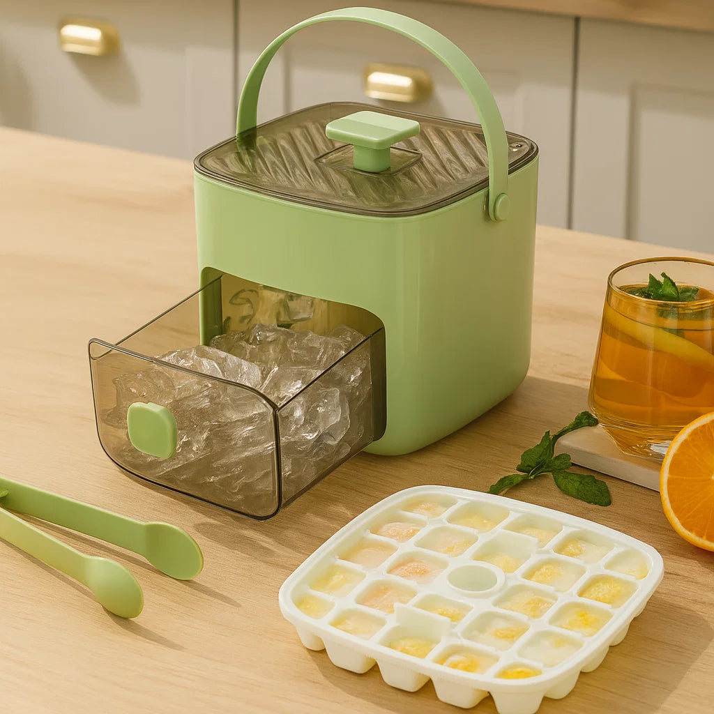 FreezeNinja — Perfect ice cubes at the push of a button for stress-free refreshment and impeccable freshness! | Stornfield