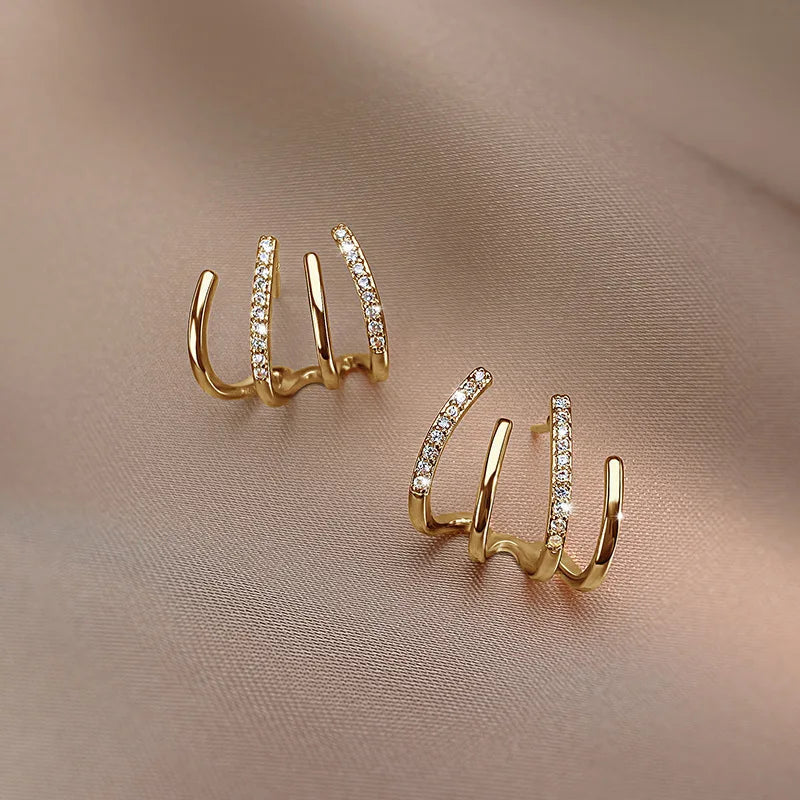 Stornfield | Women’s Twist Earrings | Lightweight Statement Jewelry | Hypoallergenic Finish