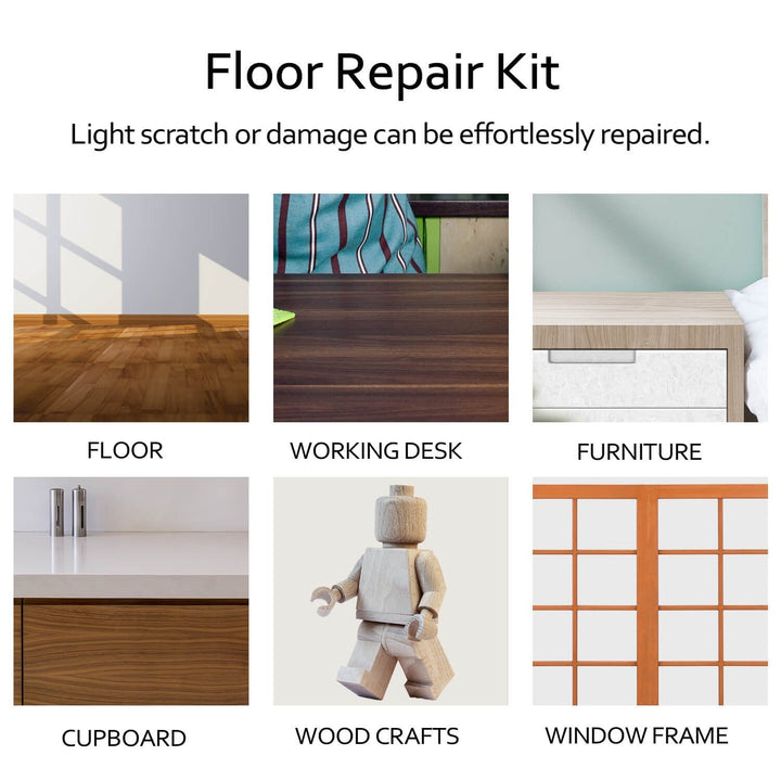Stornfield | Wood Surface Repair Kit | 11 Wax Blocks & Heat Pen | Furniture, Floors & Cabinets