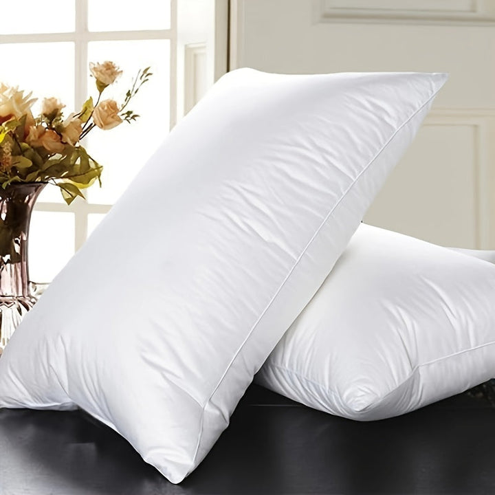 Ultra-Comfortable Down Pillow – Soft and Breathable Pillow for Optimal Neck Support, Perfect for Side Sleepers and Allergy-Friendly | Stornfield