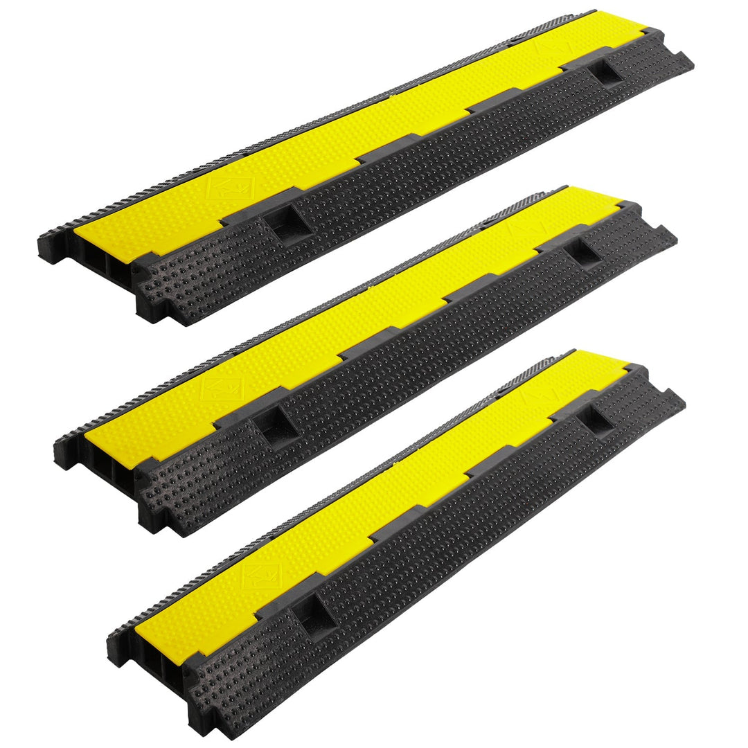 Cable bridge rubber cable protection mat 3 pieces | Stornfield