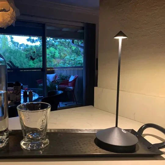 Stornfield | LumiZen Minimalist LED Table Lamp | Wireless, Waterproof and Dimmable Lighting