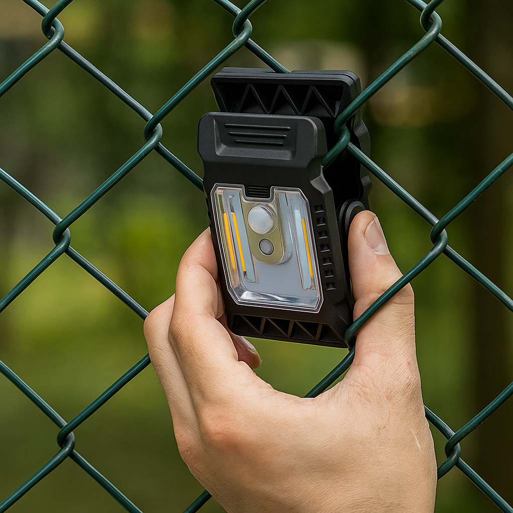 BlazeClip Solar Light — Clear light for more safety and freedom with every step | Stornfield