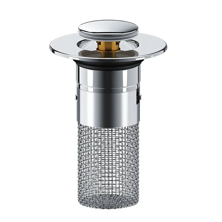 Stainless Steel Drain Filter with Hair Catcher – Rustproof Sieve for Kitchen and Bathroom, Clog-free | Stornfield