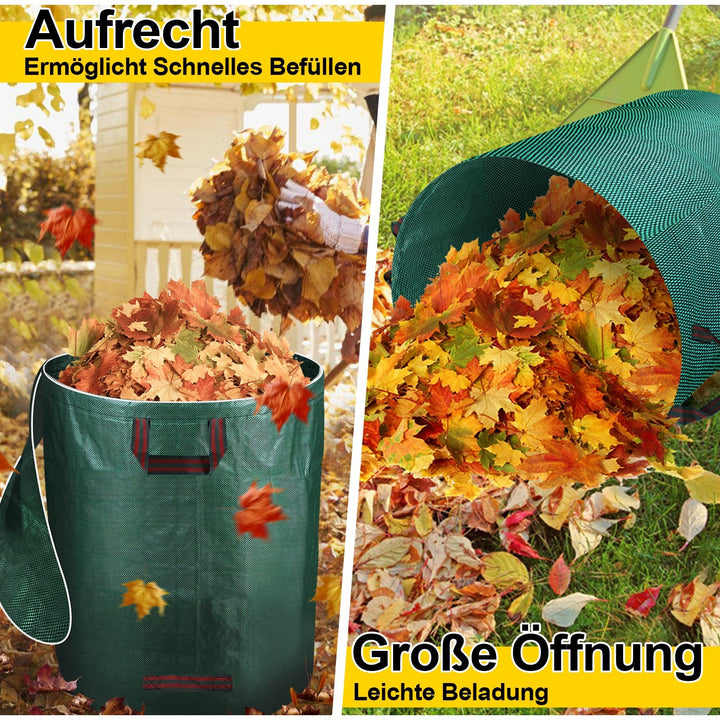Garden waste bag garden sack 272L with lid | Stornfield