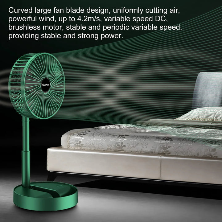 Compact 6-Inch USB Portable Fan with 3-Speed Control | Stornfield