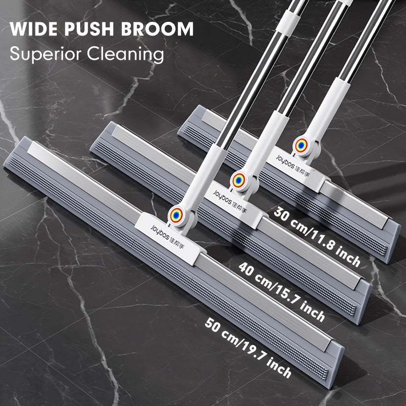 Floor wiper with rubber lip & TPE bristles | Stornfield