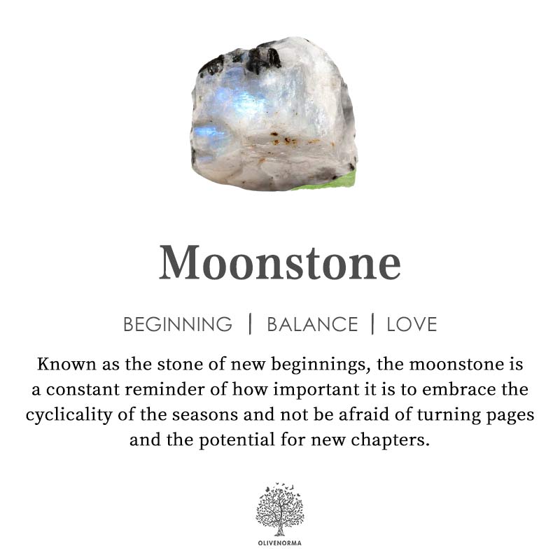 Stornfield | Retro Moonstone Necklace - Selene